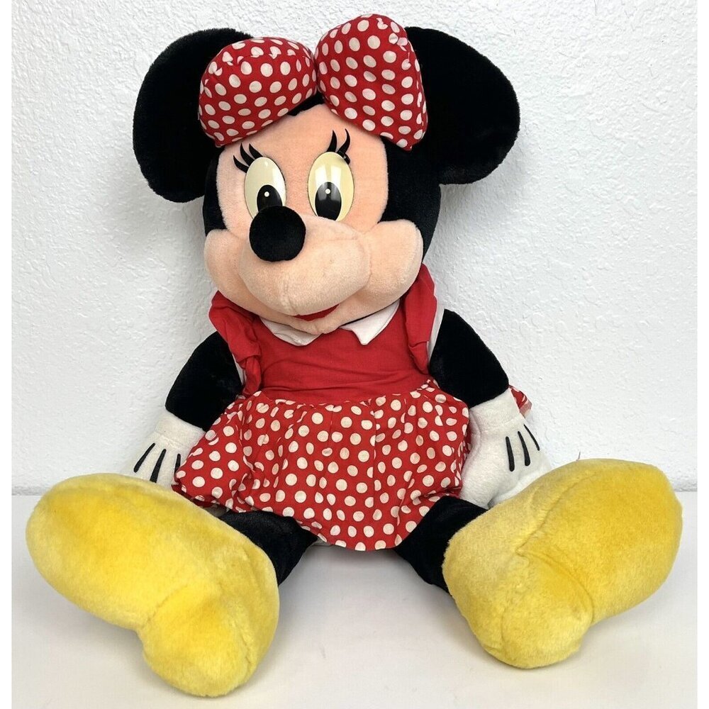 VTG DISNEY STORE 26" Plush Stuffed MINNIE MOUSE Canasa Trading Corp. EUC